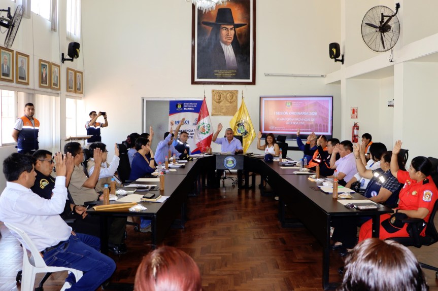 Plataforma Provincial de Defensa Civil aprueba Plan Anual de Trabajo&nbsp;2026