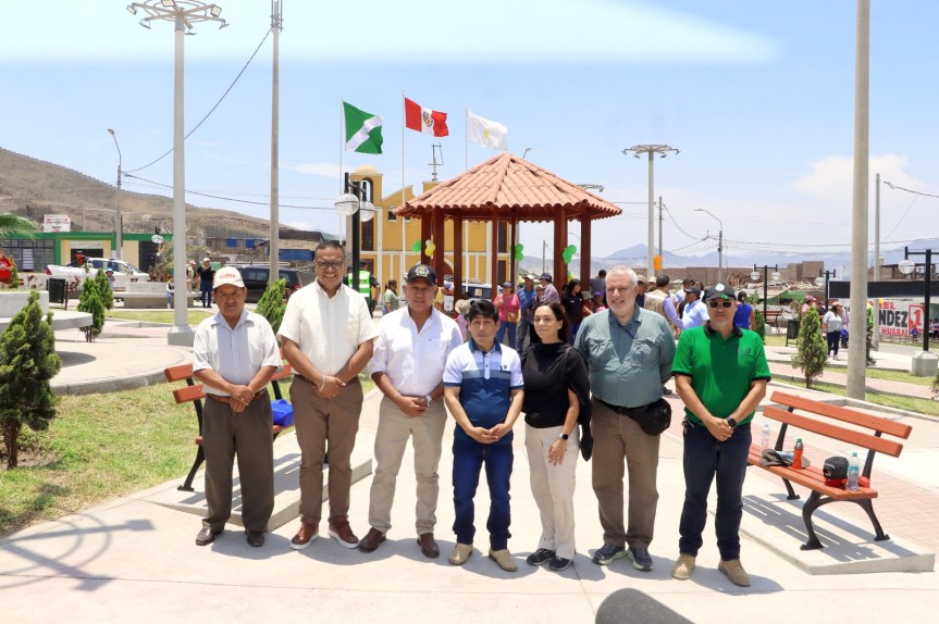 Alcalde provincial participó en la inauguración del parque en Nueva&nbsp;Estrella