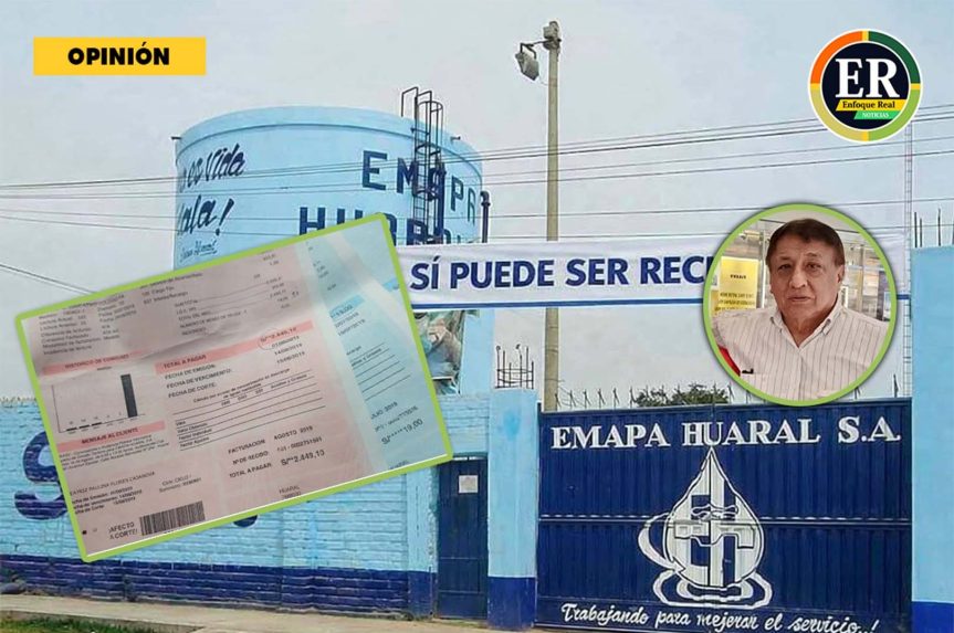 A propósito de los recibos de agua con sumas&nbsp;exorbitantes
