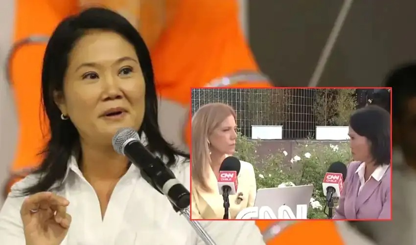Periodista de CNN entrevista a Keiko Fujimori y le consulta por postulantes sentenciados: candidata no supo que&nbsp;responder