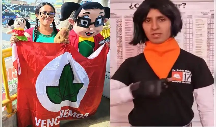 Indecopi pide a candidatos no usar personajes protegidos por derecho de autor en su propaganda&nbsp;electoral