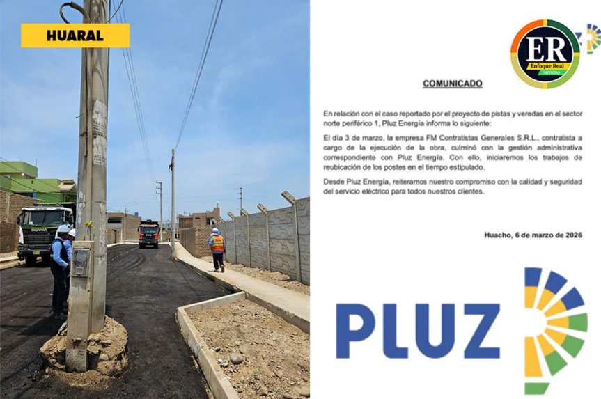 Pluz Energía anuncia reubicación de poste que se ubica en medio del sector la&nbsp;Caporala